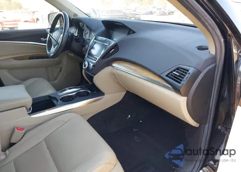 2019 Acura Mdx Tech Pkg из США, поврежденный, VIN 5J8YD3H58KL012747